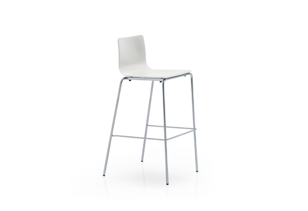 Zermatt | PVC high stool, stackable | H77-101cm