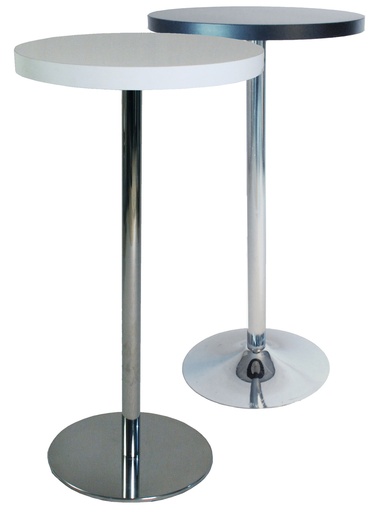Table Meyrin Mange debout | Rond en bois | H110xD60cm